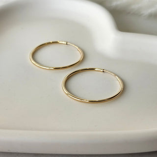 Gold Filled Sleeper Hoops