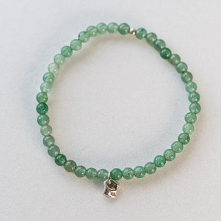 Green Aventurine Stretchy Lucky Stone Bracelet