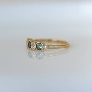 Green Sapphire Trinity