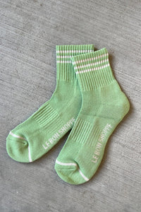 Le Bon Shoppe Girlfriend Socks - Green Leaf