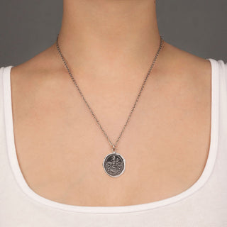 Heart of The Wolf Talisman Necklace