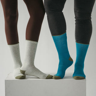 Heel Toe Socks - Pack of 2- Sour Pickle