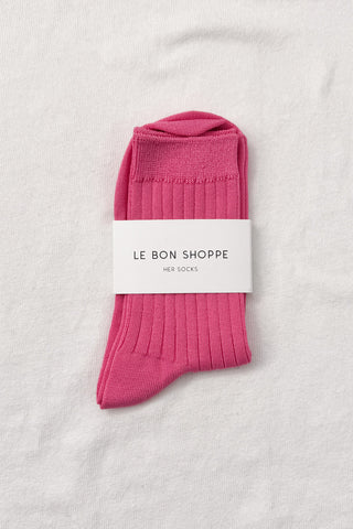 Her MC Socks - Bright Pink