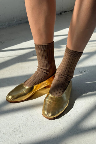 Her MC Socks - Dark Tan