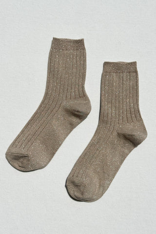Her Modal Socks - Ash Glitter