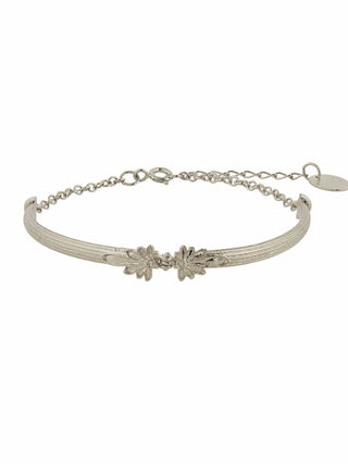 Hinged Column Bracelet with Ornate Detailing