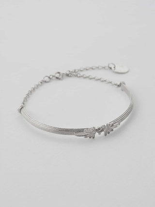 Hinged Column Bracelet with Ornate Detailing
