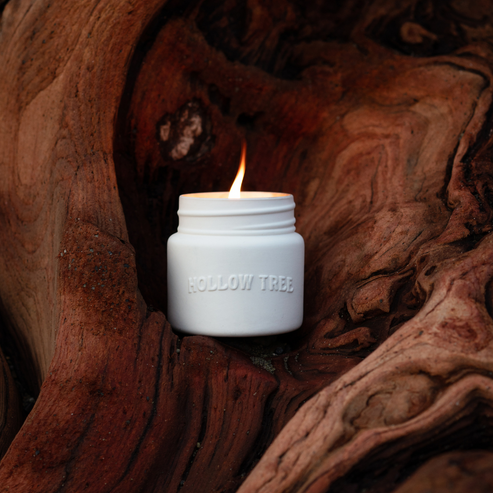 Hollow Tree Candle