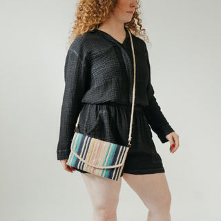 Jute Bag - Crossbody Clutch