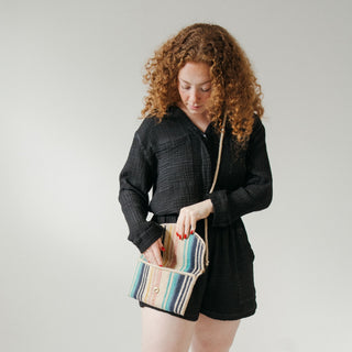Jute Bag - Crossbody Clutch