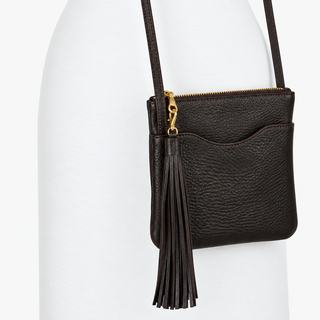 Dafne Raw Wash Bag - Brown