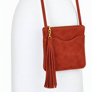 Dafne Bag Suede - Rust