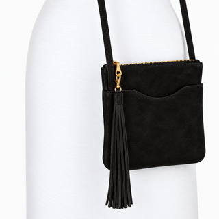 Dafne Bag Suede - Black