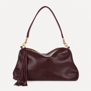 Colson Bag - Pebbled Bordeaux
