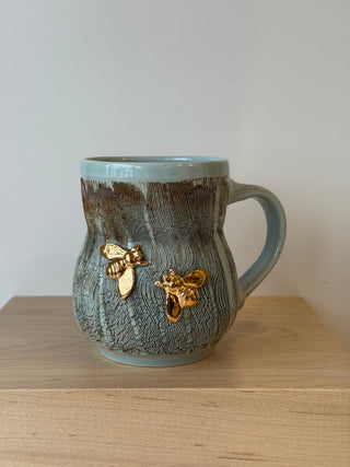 Golden Bee Mugs