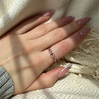 Padparadscha Sapphire Ring