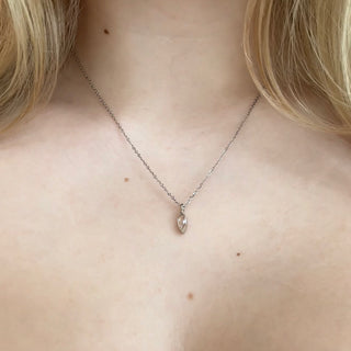 Marquise Shaped Diamond Necklace