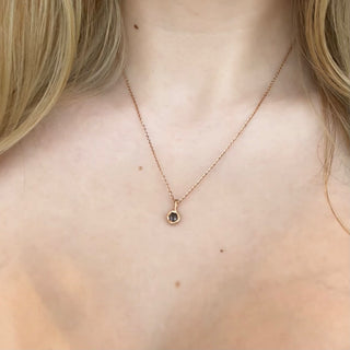 Barnacle Grape Sapphire Necklace