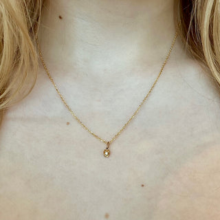 Pansy Diamond Necklace