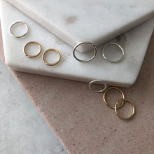 Load image into Gallery viewer, Strut Jewelry 14K Gold-Filled Smooth Sleeper Hoops