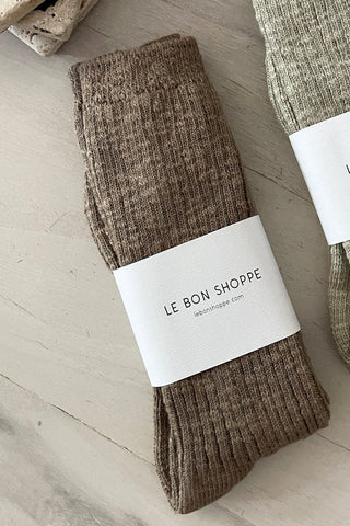 Le Bon Shoppe Cottage Socks - Flax