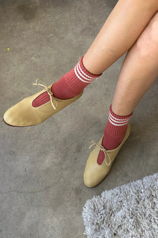 Girlfriend Socks - Terracotta