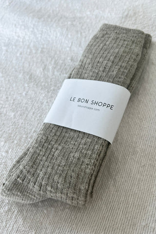 Le Bon Shoppe Cottage Socks - Smoked Sage