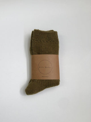 Iceland Wool Socks - Mushroom