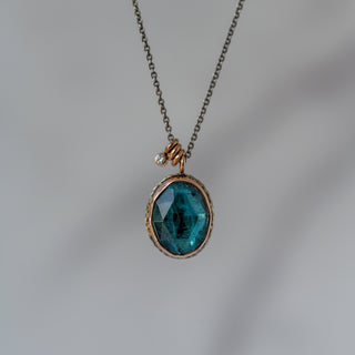 Indicolite Tourmaline Necklace