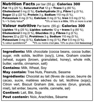 Key Lime Pie Bar