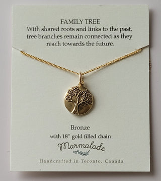 Large Family Tree Necklace