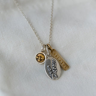 Lavender Charm Necklace