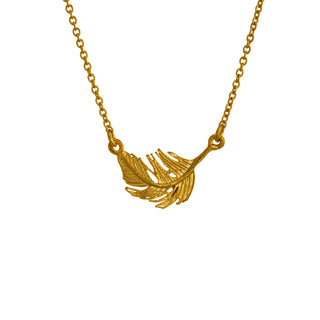 Little Feather Inline Necklace