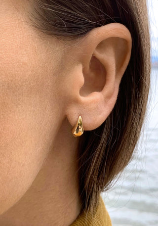 Lovebird Gold Studs