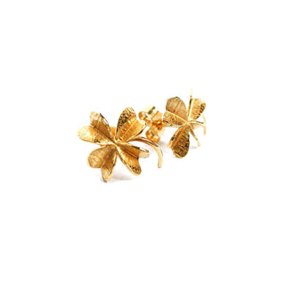 Lucky Clover Stud Earrings
