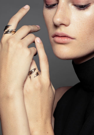 Luna Silver Wrap Ring