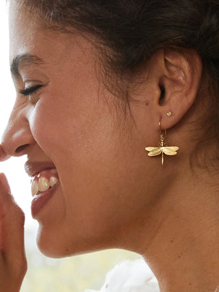 Dragonfly Hook Earrings