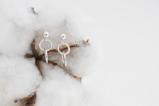 Melanie Studs- Sterling Silver