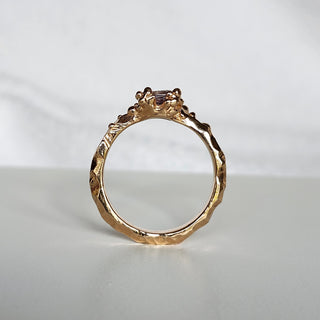 Mermaid Treasure Purple Sapphire Ring