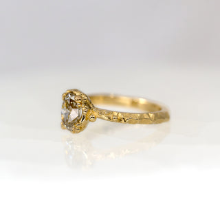 Mermaid Treasures Champagne Diamond Ring