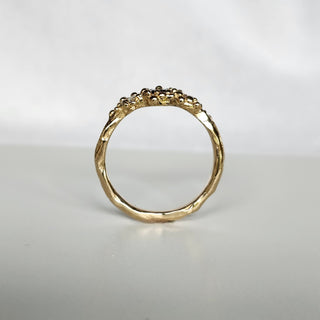 Mermaid Trinity Treasure Blue Sapphire Ring