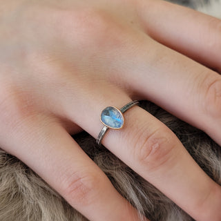 Moonstone Statement Ring