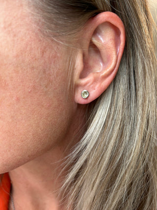 Mussel Shell Stud Earrings