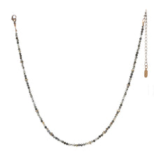 Load image into Gallery viewer, Prehnite Oso Necklace