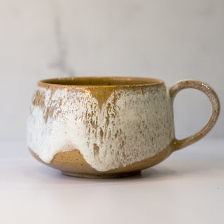 Bowl Mug Sandy with White