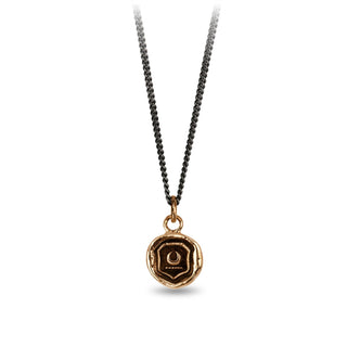 New Beginnings Bronze Talisman Necklace