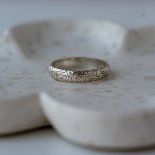 Sterling Silver Flora Band