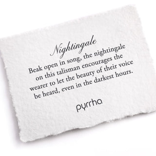Nightingale Talisman Necklace