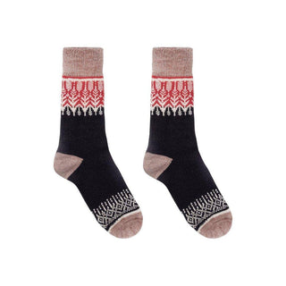 Nordic Socks Merino Wool in PERFORM™  - Yule - Sunset