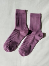 Load image into Gallery viewer, Le Bon Shoppe Her MC Socks -Orchid